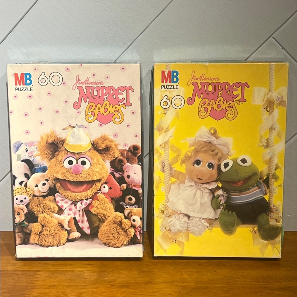 1984 Muppet Babies 60 Piece Puzzles